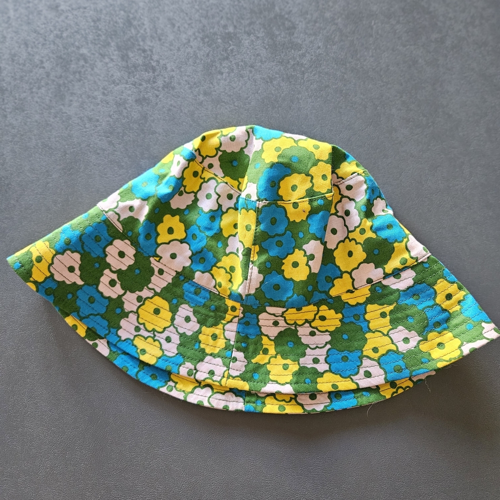 *SOLD* *DO NOT BUY* BAGGU Floral Bucket Hat In Flowerbed OS